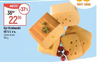 Globus Sýr Krolewski 45% t.v s nabídka