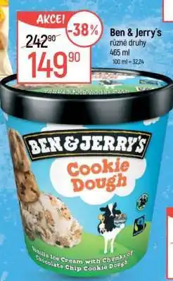 Globus Ben & Jerry's různé druhy nabídka