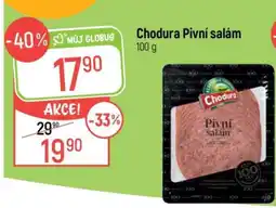 Globus Chodura Pivní salám 100 g nabídka