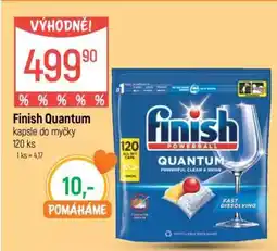 Globus Finish Quantum kapsle do myčky 120 ks nabídka