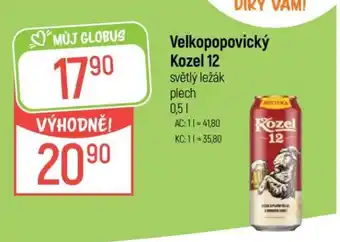 Globus VELKOPOPOVICKÝ KOZEL 12 nabídka