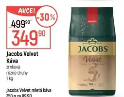 Globus Jacobs Velvet káva nabídka