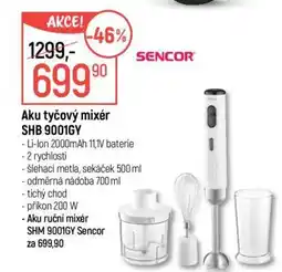 Globus Aku tyčový mixér SHB 9001GY nabídka