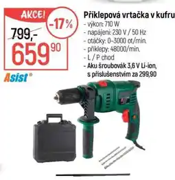 Globus Příklepová vrtačka v kufru nabídka