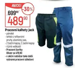 Globus Pracovní kalhoty Jack nabídka