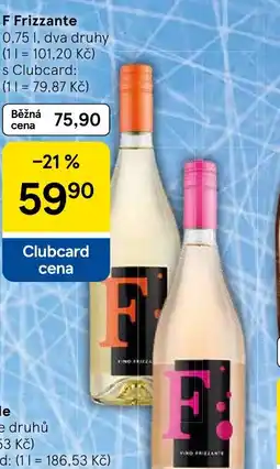 Tesco F Frizzante nabídka