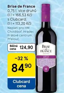 Tesco Brise de France nabídka