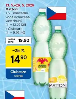 Tesco Mattoni nabídka