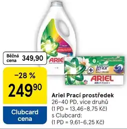 Tesco Ariel Prací prostředek nabídka