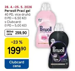 Tesco Perwoll Prací gel nabídka
