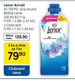 Tesco Lenor Aviváž nabídka