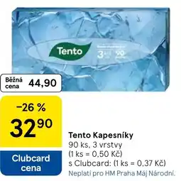 Tesco Tento Kapesníky nabídka