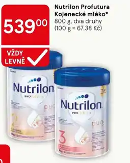 Tesco Nutrilon Profutura Kojenecké mléko nabídka
