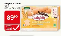 Tesco Babybio Piškoty nabídka