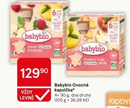 Tesco Babybio Ovocná kapsička nabídka