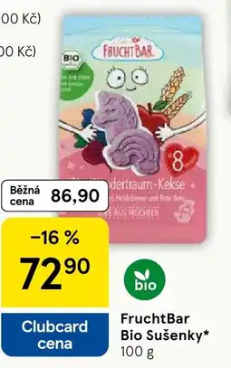 Tesco FruchtBar Bio Sušenky nabídka
