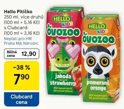 Tesco Hello Pitíčko nabídka
