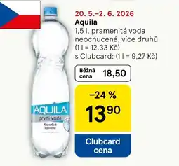 Tesco Aquila nabídka