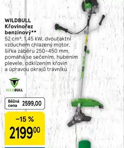 Tesco WILDBULL Křovinořez benzínový nabídka