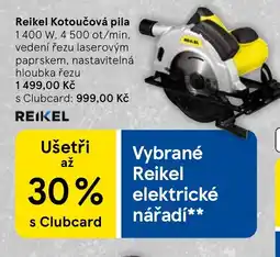 Tesco Reikel Kotoučová pila nabídka