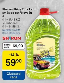 Tesco Sheron Shiny Ride Letní směs do ostřikovačů nabídka