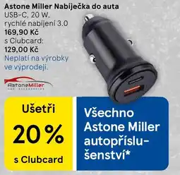 Tesco Astone Miller Nabíječka do auta nabídka
