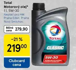 Tesco Total Motorový olej nabídka
