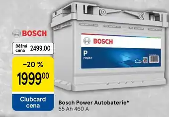 Tesco Bosch Power Autobaterie nabídka