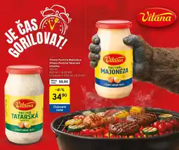 Tesco Vitana Poctivá Majonéza Vitana Poctivá Tatarská omáčka nabídka
