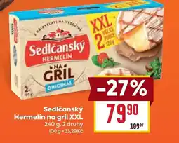Billa Sedlčanský Hermelín na gril XXL nabídka