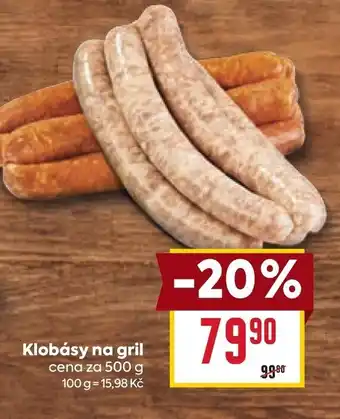 Klobásy na gril