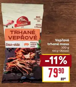 Billa Vepřové trhané maso nabídka