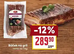 Billa Bůček na gril nabídka