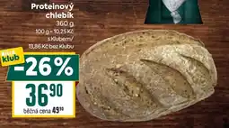 Billa Proteinový chlebík nabídka