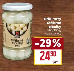 Billa Grill Party Stříbrné cibulky nabídka