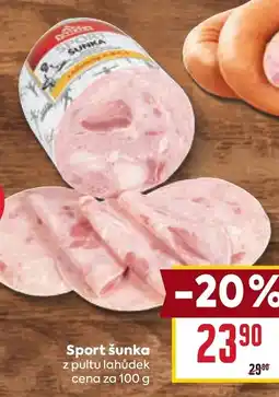Billa Sport šunka nabídka