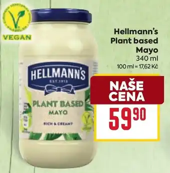 Billa Hellmann's Plant based Mayo nabídka