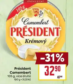 Billa Président Camembert nabídka
