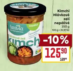 Billa Kimchi Hlávkové zelí nepálivé nabídka