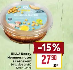 Billa BILLA Ready Hummus natur s česnekem nabídka