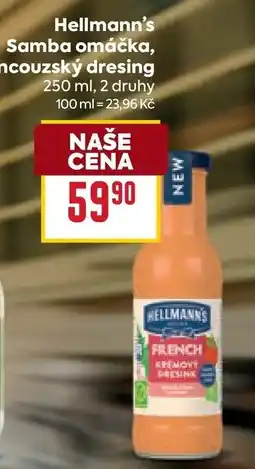 Billa Hellmann's Samba omáčka, Francouzský dresing nabídka