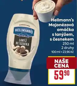 Billa Hellmann's Majonézová omáčka s lanýžem, s česnekem nabídka