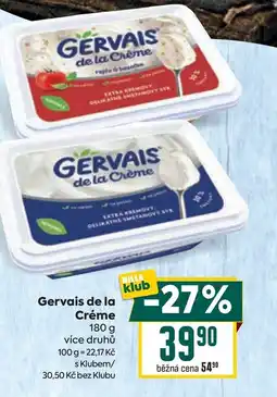 Billa Gervais de la Créme nabídka