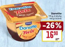 Billa Danette nabídka