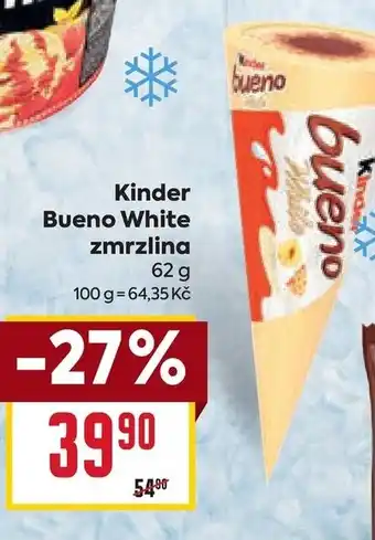 Billa Kinder Bueno White zmrzlina nabídka