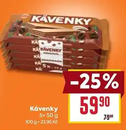Billa Kávenky nabídka