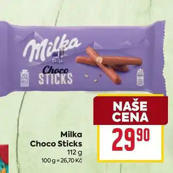 Billa Milka Choco Sticks nabídka