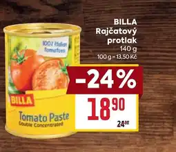 Billa BILLA Rajčatový protlak nabídka