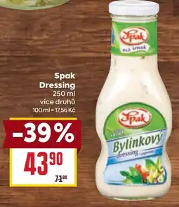Billa Spak Dressing nabídka