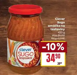 Billa Clever Sugo omáčka na těstoviny nabídka